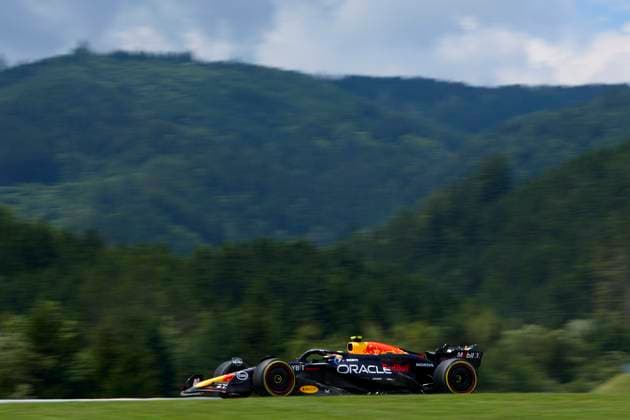 F1 Grand Prix of Austria - Practice Sergio Perez of Mexico driving the (11) Oracle Red Bull Racing RB20 on track during practice ahead the F1 Grand Prix of Austria at Red Bull Ring on June 28, 2024, in Spielberg, Austria. Spielberg Red Bull Ring Spielberg Austria RL_GPF1AT24_00348 Copyright: xRicardoxLarreinax