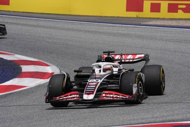 Formel 1 Großer Preis von Österreich 2024 28.06.2024, Red Bull Ring, Spielberg, Formel 1 Großer Preis von Österreich 2024 , im Bild Kevin Magnussen (DNK), Haas F1 Team