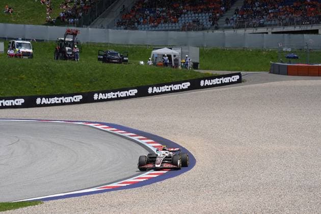 28.06.2024, Red Bull Ring, Spielberg, Formel 1 Großer Preis von Österreich 2024 , im Bild Nico Hülkenberg (DEU), Haas F1 Team Defodi-506_20240628_hbr_4360