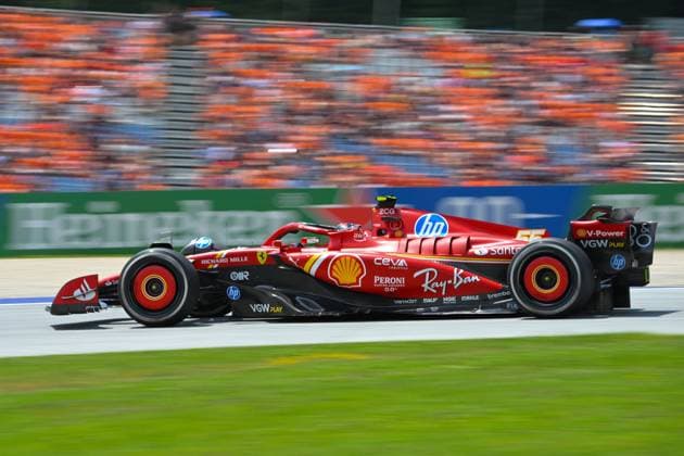 Austria: 55 Carlos Sainz (SPA) SCUDERIA FERRARI during FP1 of the F1 QATAR AIRWAYS AUSTRIAN GRAND PRIX 2024 from 28 to 30 of june @FOTO RACINGPICTURE during Formula 1 Qatar Airways Austrian Grand Prix 2024 - Practice 1, Formula 1 Championship in Austria, Austria, June 28 2024 Formula 1 Championship - Formula 1 Qatar Airways Austrian Grand Prix 2024 - Practice 1  - ZUMAp169 20240628_zsa_p169_243 Copyright: xGiancarloxCattagni IPAxSportx