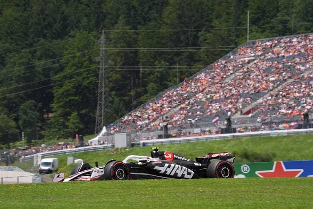 Formel 1 Großer Preis von Österreich 2024 28.06.2024, Red Bull Ring, Spielberg, Formel 1 Großer Preis von Österreich 2024 , im Bild Nico Hülkenberg (DEU), Haas F1 Team