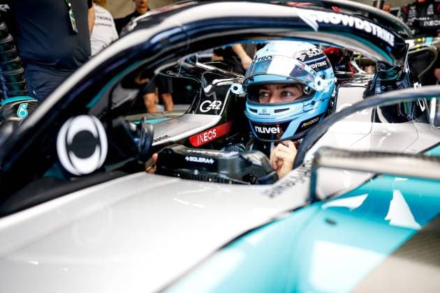 63 George Russell (GBR, Mercedes-AMG Petronas F1 Team), F1 Grand Prix of Austria at Red Bull Ring on June 28, 2024 in Spielberg, Austria. (Photo by HOCH ZWEI) Spielberg Austria