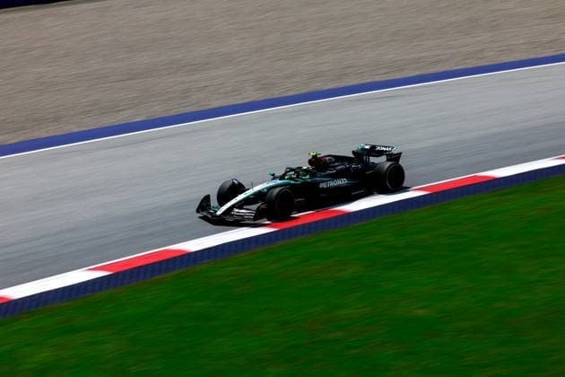 44 Lewis Hamilton (GBR, Mercedes-AMG Petronas F1 Team), F1 Grand Prix of Austria at Red Bull Ring on June 28, 2024 in Spielberg, Austria. (Photo by HOCH ZWEI) Spielberg Austria