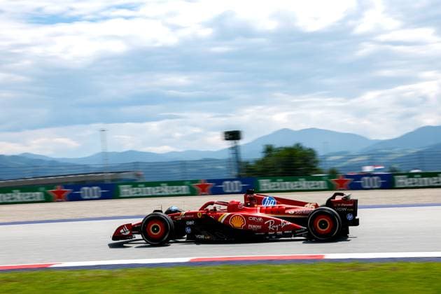 16 Charles Leclerc (MCO, Scuderia Ferrari HP), F1 Grand Prix of Austria at Red Bull Ring on June 28, 2024 in Spielberg, Austria. (Photo by HOCH ZWEI) Spielberg Austria