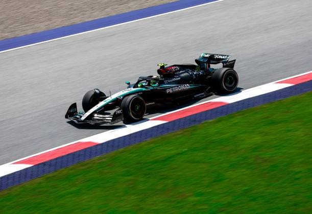 44 Lewis Hamilton (GBR, Mercedes-AMG Petronas F1 Team), F1 Grand Prix of Austria at Red Bull Ring on June 28, 2024 in Spielberg, Austria. (Photo by HOCH ZWEI) Spielberg Austria