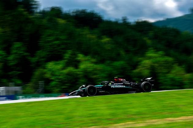 44 Lewis Hamilton (GBR, Mercedes-AMG Petronas F1 Team), F1 Grand Prix of Austria at Red Bull Ring on June 28, 2024 in Spielberg, Austria. (Photo by HOCH ZWEI) Spielberg Austria