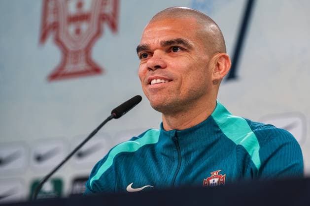 EM 2024: Portugal Pressekonferenz mit Pepe in Marienfeld 28.06.2024 Pressekonferenz mit Pepe ( 3, Portugal)