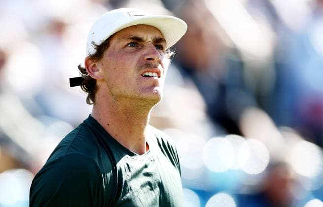 Max Purcell of Australia during their Semi Final match. Rothesay International Eastbourne, Day 6, Tennis, Devonshire Park, Eastbourne, UK - 28 June 2024  Copyright: xJamesxMarsh Shutterstockx 14555507cn