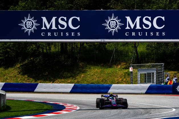 June 28, 2024, Imola, Imola, Italy: BWT Alpine F1 Team s french driver Pierre Gasly competes during free practice one at the Formula one Austrian Grand Prix Imola Italy - ZUMAm264 20240628_znp_m264_016 Copyright: xLucaxMartinix