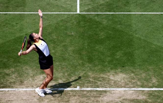 Daria Kasatkina during their Semi Final match. Rothesay International Eastbourne, Day 6, Tennis, Devonshire Park, Eastbourne, UK - 28 June 2024  Copyright: xJamesxMarsh Shutterstockx 14555507dq