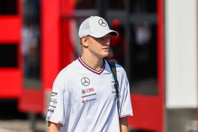 Ankunft am Paddock, Mick Schumacher, Sprint, Grosser Preis von Oesterreich, Motorsport, Herren, Formel 1, 29.06.2024 Spielberg Steiermark Oesterreich