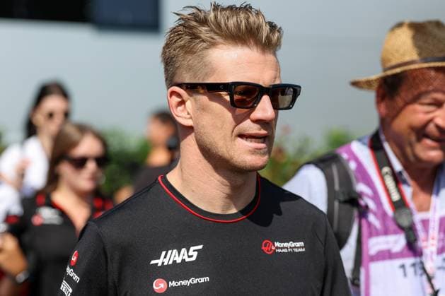 Ankunft am Paddock, Nico Huelkenberg (Haas), Sprint, Grosser Preis von Oesterreich, Motorsport, Herren, Formel 1, 29.06.2024 Spielberg Steiermark Oesterreich