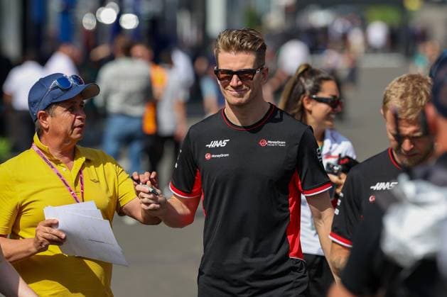 Ankunft am Paddock, Nico Huelkenberg (Haas), Sprint, Grosser Preis von Oesterreich, Motorsport, Herren, Formel 1, 29.06.2024 Spielberg Steiermark Oesterreich