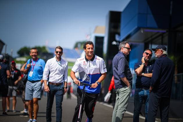 03 Daniel Ricciardo, (AUS) Visa Cash App, Racing Bulls, Honda during the Austrian GP, Spielberg 27-30 June 2024, Formula 1 World Championship, WM, Weltmeisterschaft 2024.  Copyright: xFedericoxBasile IPAxSportx xipa-x xx IPA_47588569 IPA_Agency_IPA47588569