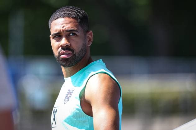 SOCCER - UEFA EURO, EM, Europameisterschaft,Fussball 2024 BERLIN,GERMANY,29.JUN.24 - SOCCER -UEFA EURO 2024, OEFB, Oesterreichischer Fussball-Bund, training. Image shows Philipp Mwene (AUT).  GEPAxpictures xArminxRauthner