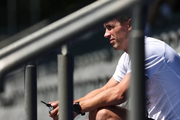 SOCCER - UEFA EURO, EM, Europameisterschaft,Fussball 2024 BERLIN,GERMANY,29.JUN.24 - SOCCER -UEFA EURO 2024, OEFB, Oesterreichischer Fussball-Bund, training. Image shows video analyst Stefan Oesen (AUT).  GEPAxpictures xArminxRauthner