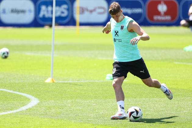 SOCCER - UEFA EURO, EM, Europameisterschaft,Fussball 2024 BERLIN,GERMANY,29.JUN.24 - SOCCER -UEFA EURO 2024, OEFB, Oesterreichischer Fussball-Bund, training. Image shows Alexander Prass (AUT).  GEPAxpictures xArminxRauthner