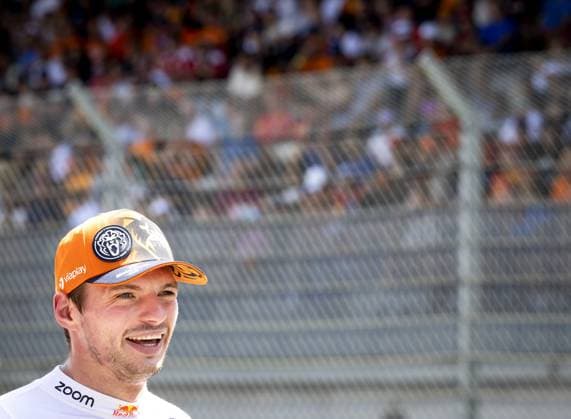 SPIELBERG - Max Verstappen (Red Bull Racing) reacts after winning the sprint race on the Red Bull Ring race circuit in the run-up to the Austrian Grand Prix. ANP SEM VAN DER WAL xVIxANPxSportx xxANPxIVx 502324864 originalFilename: 502324864.jpg