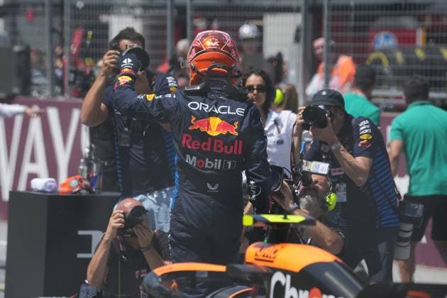 Formel 1 Großer Preis von Österreich 2024 29.06.2024, Red Bull Ring, Spielberg, Formel 1 Großer Preis von Österreich 2024 , im Bild Sieger Max Verstappen (NLD), Oracle Red Bull Racing
