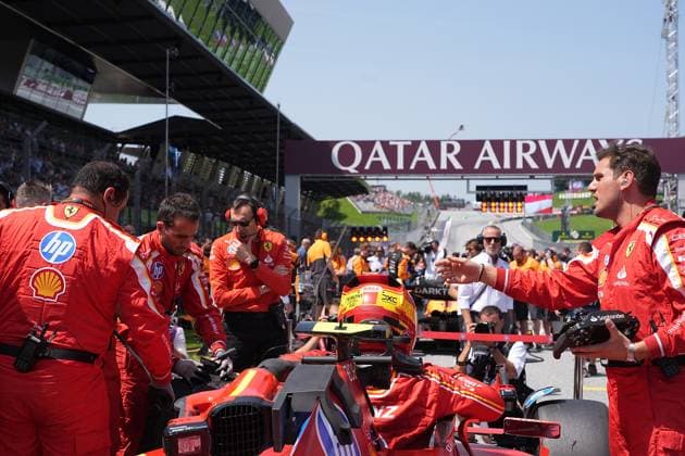 29.06.2024, Red Bull Ring, Spielberg, Formel 1 Großer Preis von Österreich 2024 , im Bild Carlos Sainz Jr. (ESP), Scuderia Ferrari HP Defodi-506_20240629_hbr_1471