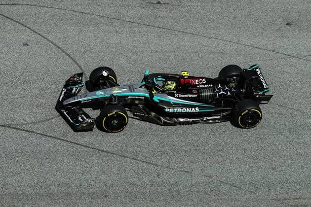 44 Lewis Hamilton (GBR, Mercedes-AMG Petronas F1 Team), F1 Grand Prix of Austria at Red Bull Ring on June 29, 2024 in Spielberg, Austria. (Photo by HOCH ZWEI) Spielberg Austria