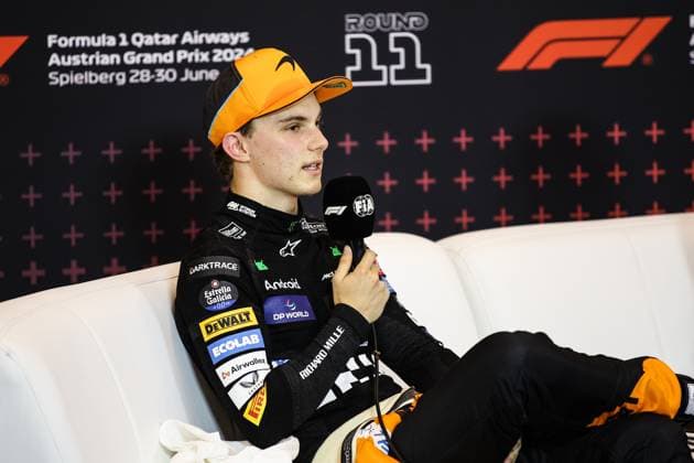 81 Oscar Piastri (AUS, McLaren Formula 1 Team), F1 Grand Prix of Austria at Red Bull Ring on June 29, 2024 in Spielberg, Austria. (Photo by HOCH ZWEI) Spielberg Austria