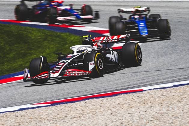 FORMULA 1 - GP of Austria 2024 SPIELBERG,AUSTRIA,29.JUN.24 - MOTORSPORTS, FORMULA 1 - Grand Prix of Austria, Red Bull Ring, sprint race. Image shows Nico Huelkenberg (GER Haas).  GEPAxpictures xDanielxGoetzhaber