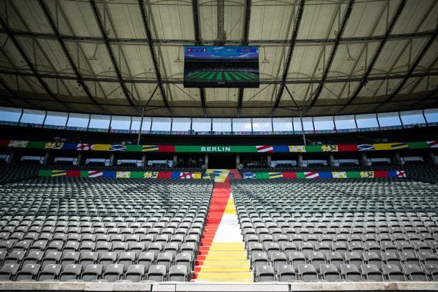 UEFA EURO, EM, Europameisterschaft,Fussball 2024: Schweiz - Italien; 29.06.2024 Olympiastadion in Berlin bis zum Spielbeginn. UEFA EURO 2024: Schweiz - Italien; Olympiastadion, Berlin; 29.06.2024 Copyright: xBEAUTIFULxSPORTS Buriakovx
