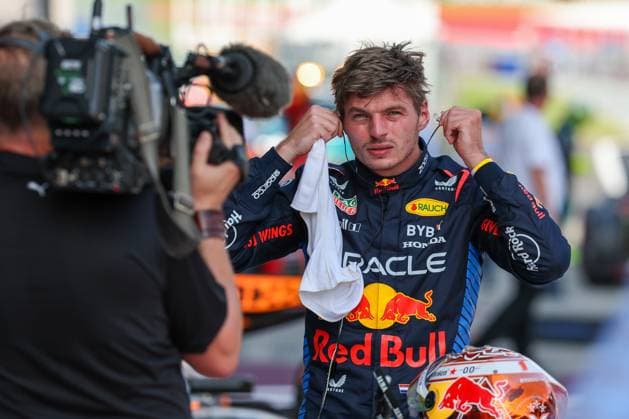 Pole Position fuer das Rennen, Max Verstappen (Red Bull), Qualifying, Grosser Preis von Oesterreich, Motorsport, Herren, Formel 1, 29.06.2024 Spielberg Steiermark Oesterreich