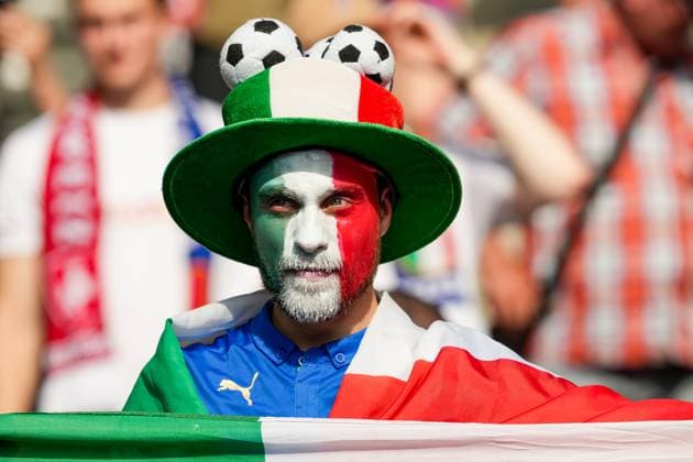 Berlin, Germany, June 29th 2024: Fan of Italy during the UEFA EURO, EM, Europameisterschaft,Fussball 2024 Germany Round 16 football match between Switzerland and Italy at Olympiastadion in Berlin, Germany. (Daniela Porcelli SPP)  Copyright: xDanielaxPorcellix xSPPx spp-en-DaPoSp-20240729-DP100215