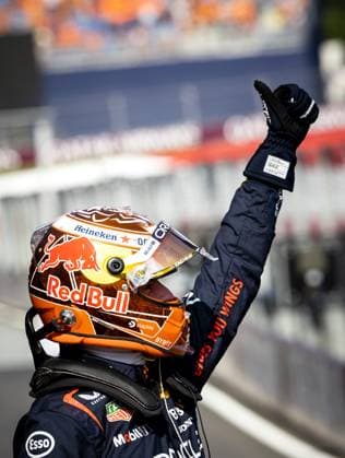 SPIELBERG - Max Verstappen (Red Bull Racing) reacts after qualifying on the Red Bull Ring race circuit for the Austrian Grand Prix. ANP SEM VAN DER WAL xVIxANPxSportx xxANPxIVx 502340038 originalFilename: 502340038.jpg