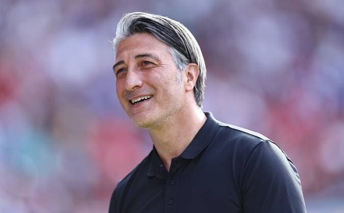 Switzerland manager Murat Yakin Switzerland v Italy, UEFA European Championship, EM, Europameisterschaft 2024, Round of 16, Football, Olympiastadion, Berlin, Germany - 29 Jun 2024 EDITORIAL USE ONLY No use with unauthorised audio, video, data, fixture lists, club league logos or live services. Online in-match use limited to 120 images, no video emulation. No use in betting, games or single club league player publications. Copyright: xMichaelxZemanek Shutterstockx 14562039x