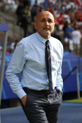 29.06.2024, xtgx, Fussball EM 2024 1 8 Finale, Schweiz - Italien emspor, v.l. Trainer Head Coach Luciano Spalletti (Italien) (UEFA REGULATIONS PROHIBIT ANY USE OF PHOTOGRAPHS as IMAGE SEQUENCES and or QUASI-VIDEO) Berlin