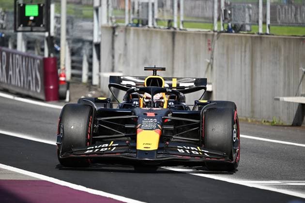 Formel 1 Großer Preis von Österreich 2024 29.06.2024, Red Bull Ring, Spielberg, Formel 1 Großer Preis von Österreich 2024 , im Bild Poleposition für Max Verstappen (NLD), Oracle Red Bull Racing