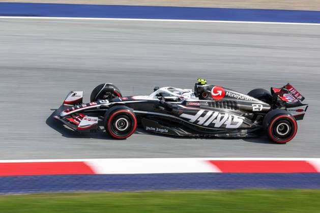 Nico Huelkenberg (Haas), Qualifying, Grosser Preis von Oesterreich, Motorsport, Herren, Formel 1, 29.06.2024 Spielberg Steiermark Oesterreich
