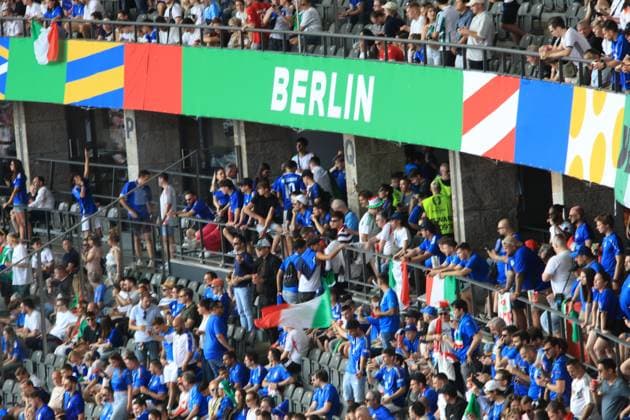 DEU, FIFA, EM-2024, SUI vs. ITA, 29.06.2024, Berliner Olympiastadion, Berlin, DEU, FIFA, EM-2024, SUI vs. ITA, im Bild Stadioninnenansicht, Berlin Foto: Juergen Engler nordphoto GmbH