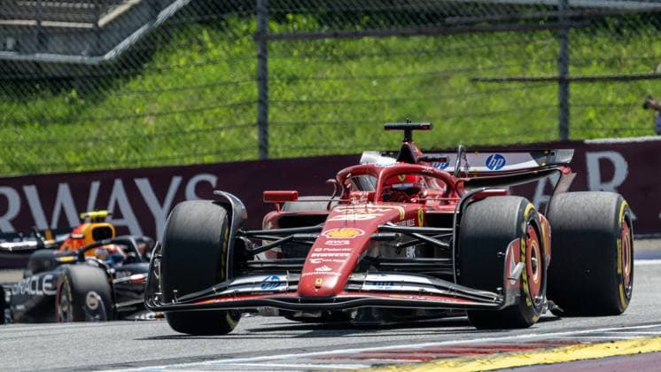 Formula 1 Championship - Formula 1 Qatar Airways Austrian Grand Prix 2024 - Sprint Race NÂ°16 Charles Leclerc MC Scuderia Ferrari during Formula 1 Qatar Airways Austrian Grand Prix 2024 - Sprint Race, Formula 1 Championship in Austria, Austria, June 29 2024 Austria Austria  Copyright: xIPAxSport ABACAx
