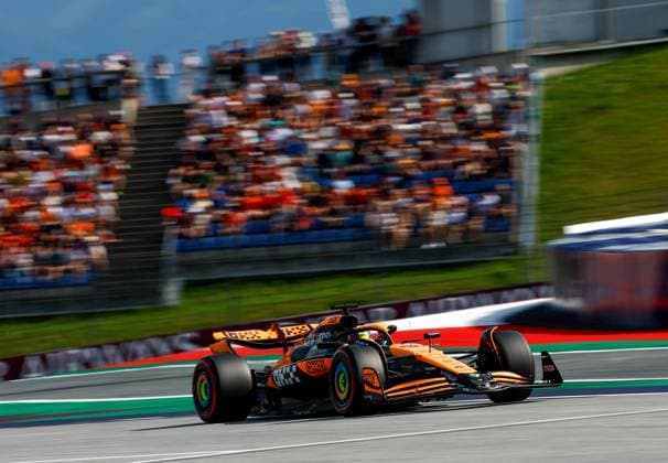 81 Oscar Piastri (AUS, McLaren Formula 1 Team), F1 Grand Prix of Austria at Red Bull Ring on June 29, 2024 in Spielberg, Austria. (Photo by HOCH ZWEI) Spielberg Austria