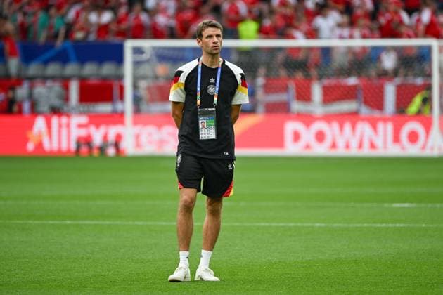 Fußball, Herren, Saison 2023 24, Euro EM 2024 (Achtelfinale in Dortmund), Deutschland - Dänemark, Thomas Müller Mueller (Deutschland) , 29.06. 2024, Copyright: xMatthiasxKochx