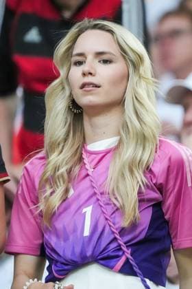 Anika, Ehefrau von Torwart Goalie Manuel Neuer (Deutschland, Germany, 01) - Dortmund 29.06.2024: Deutschland vs. Dänemark, EURO2024 M37, Achtelfinale, EM-Arena Dortmund