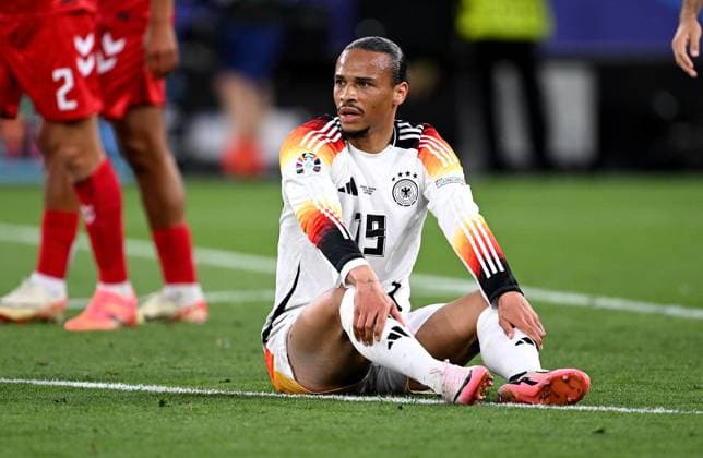 Fussball Euro 2024 Achtelfinale 29.06.2024 Deutschland - Daenemark Leroy Sane (Deutschland)