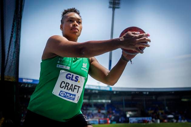 Sport Themen der Woche KW26 Sport Bilder des Tages Deutsche Leichtathletik-Meisterschaften; Braunschweig, 29.06.2024 Shanice Craft (SV Halle); Deutsche Leichtathletik-Meisterschaften am 29.06.2024 im Eintracht-Stadion, Braunschweig (Niedersachsen). *** German Athletics Championships Braunschweig, 29 06 2024 Shanice Craft SV Halle German Athletics Championships on 29 06 2024 at Eintracht Stadium, Braunschweig Lower Saxony Copyright: xBEAUTIFULxSPORTS AxelxKohringx