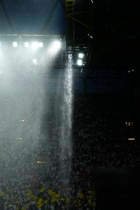 Germany v Denmark: Round of 16 - UEFA EURO, EM, Europameisterschaft,Fussball 2024 Match stopped due to rain during the UEFA EURO 2024 round of 16 match between Germany and Denmark at Football Stadium Dortmund on June 29, 2024 in Dortmund, Germany. Dortmund Germany  Copyright: xJosexBretonx originalFilename:bretonhernandez-germanyv240629_npN5l.jpg