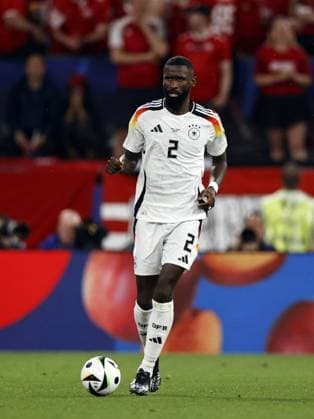 Dortmund - Antonio Rudiger of Germany during the UEFA EURO, EM, Europameisterschaft,Fussball 2024 round of 16 match between Germany and Denmark at BVB Stadium Dortmund on June 29, 2024 in Dortmund, Germany. ANP Hollandse Hoogte MAURICE VAN STEEN UEFA EURO 2024 2024 xVIxANPxSportx xVanxSteenxFotografiexIVx 502365754 originalFilename: 502365754.jpg