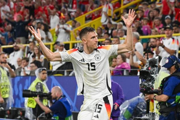 Fußball, Herren, Saison 2023 24, Euro EM 2024 (Achtelfinale in Dortmund), Deutschland - Dänemark, Nico Schlotterbeck (Deutschland) , 29.06. 2024, Copyright: xMatthiasxKochx