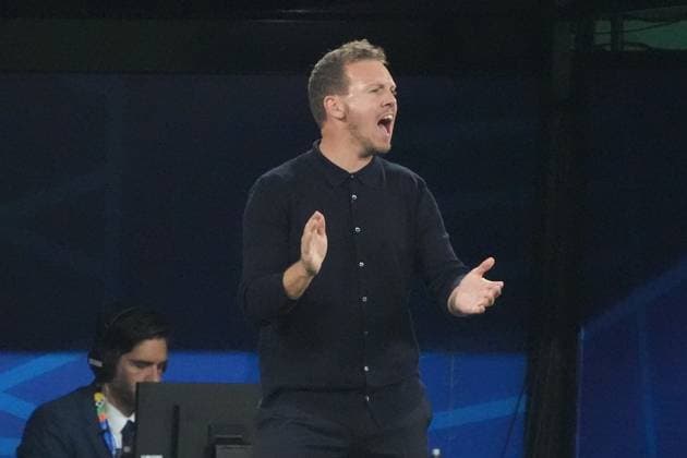 Bundestrainer Julian Nagelsmann (Deutschland Germany) treibt seine Mannschaft an - Dortmund 29.06.2024: Deutschland vs. Dänemark, EURO2024 M37, Achtelfinale, EM-Arena Dortmund