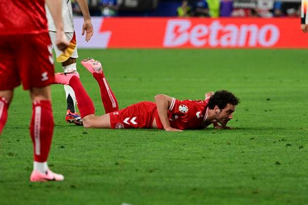 Thomas Delaney 8 (Daenemark)), Deutschland vs. Daenemark, Fussball, UEFA EURO, EM, Europameisterschaft,Fussball 2024, Achtelfinale, 29.06.2024 Dortmund Nordrhein-Westfalen Deutschland