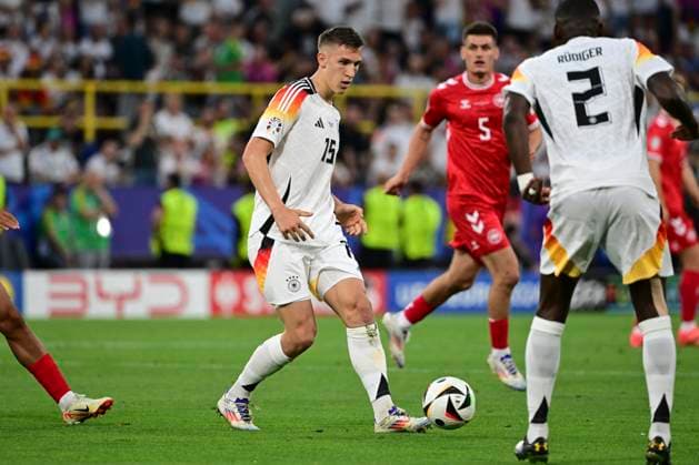 Nico Schlotterbeck 15 (Deutschland), Deutschland vs. Daenemark, Fussball, UEFA EURO, EM, Europameisterschaft,Fussball 2024, Achtelfinale, 29.06.2024 Dortmund Nordrhein-Westfalen Deutschland