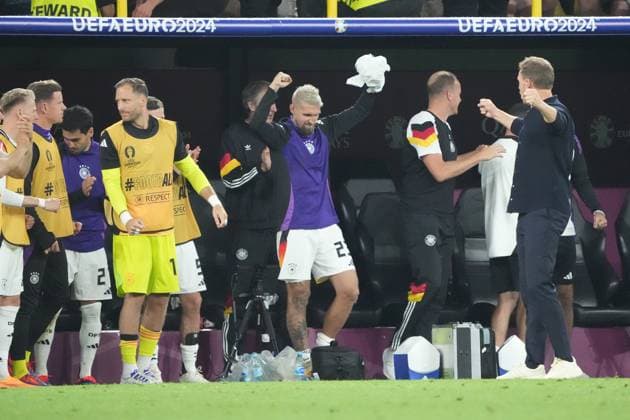 Schlussjubel Bundestrainer Julian Nagelsmann (Deutschland Germany) - Dortmund 29.06.2024: Deutschland vs. Dänemark, EURO2024 M37, Achtelfinale, EM-Arena Dortmund