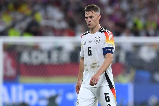 Fußball UEFA EURO, EM, Europameisterschaft,Fussball 2024 Achtelfinale Deutschland - Dänemark am 29.06.2024 im BVB Stadion Dortmund in Dortmund Joshua Kimmich ( Deutschland )